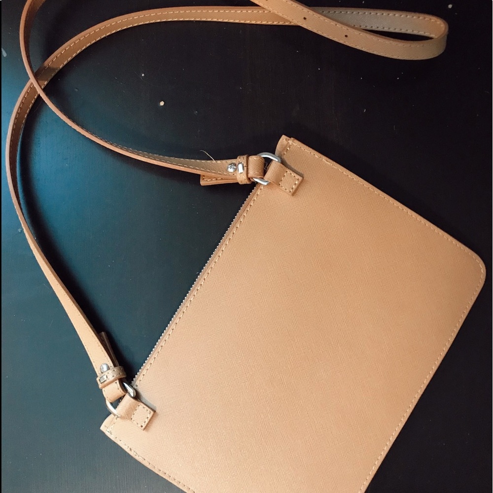 Tan Over the Shoulder Purse